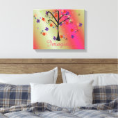 Grillige Boom Canvas Afdruk (Insitu (Slaapkamer))
