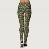 Grillige bosbloemen leggings (Achterkant)