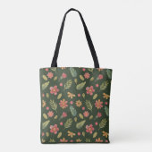 Grillige bosbloemen tote bag (Achterkant)