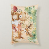 grillige bosdieren accent kussen (Voorkant(Verticaal))