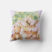 grillige bosdieren kussen (Achterkant)