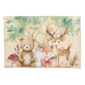 grillige bosdieren kussensloop (Voorkant)