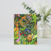 grillige bosdieren na de Kaart (Staand voorkant)