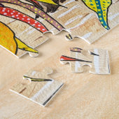 grillige bospuzzel legpuzzel (Zijkant)
