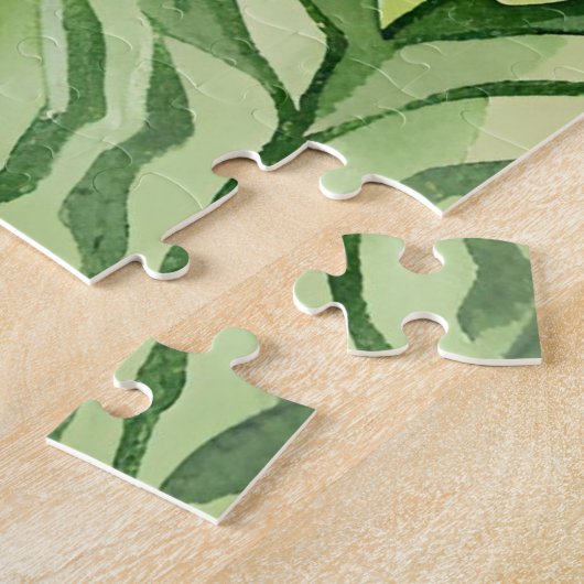 grillige Bossen | boslandschap voor Waterverf Legpuzzel (Zijkant)