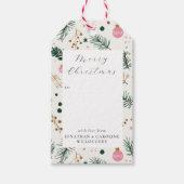 grillige botanische gewoonte cadeaulabel (Voorkant)