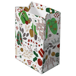 grillige botanische vakantie medium cadeauzakje