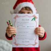 Grillige brief aan Kerstman - Kerstwensenlijst