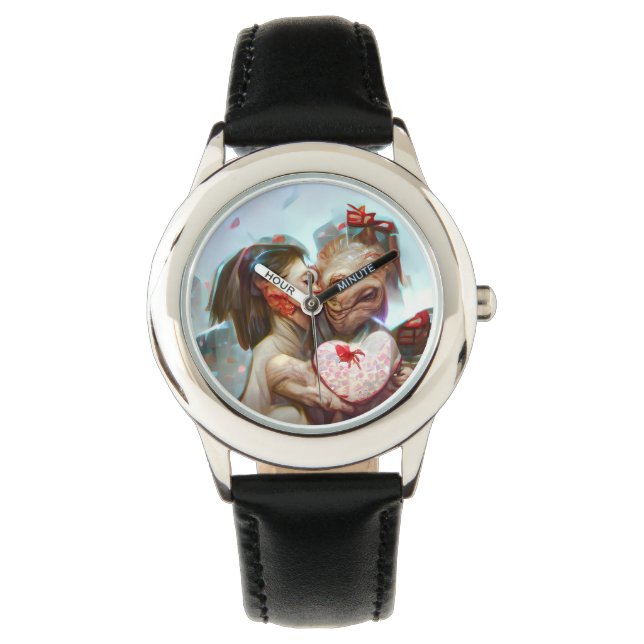 grillige buitenaardse Romance Horloge (Voorkant)