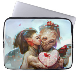 grillige buitenaardse Romance Laptop Sleeve