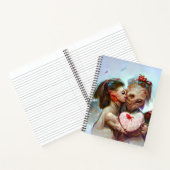 grillige buitenaardse Romance Notitieboek (Binnen)