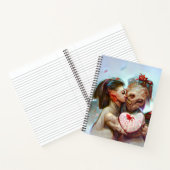grillige buitenaardse Romance Notitieboek (Binnen)