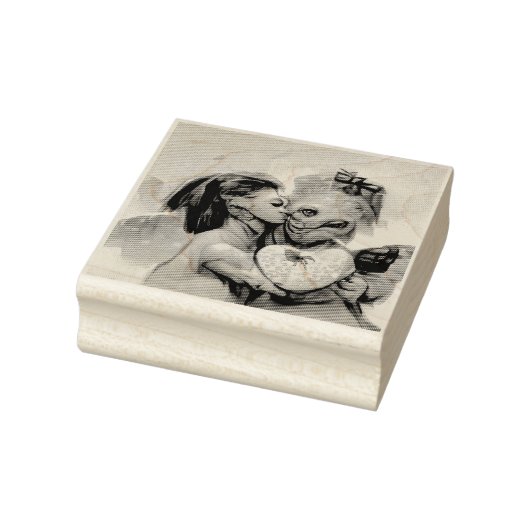 grillige buitenaardse Romance Rubberstempel (Stempel)