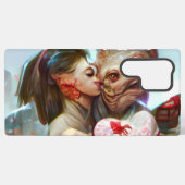 grillige buitenaardse Romance Samsung Galaxy Hoesje (Achterkant horizontaal)