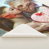 grillige buitenaardse Romance Sherpa Deken (3/4)