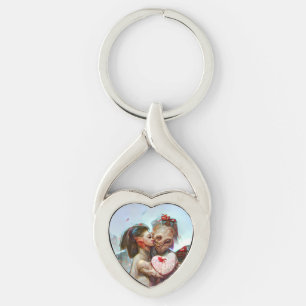 grillige buitenaardse Romance Sleutelhanger