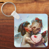 grillige buitenaardse Romance Sleutelhanger (Voorkant)