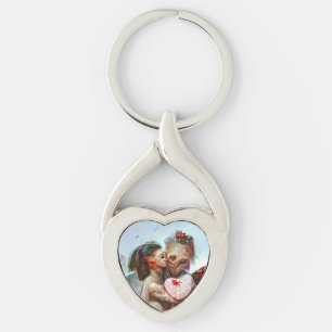 grillige buitenaardse Romance Sleutelhanger