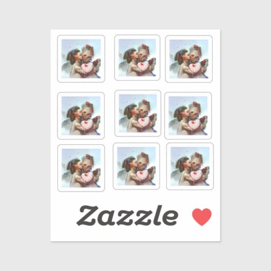 grillige buitenaardse Romance Sticker (Vel)