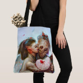 grillige buitenaardse Romance Tote Bag (Dichtbij)