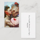 grillige buitenaardse Romance Visitekaartje (Voorkant / Achterkant)