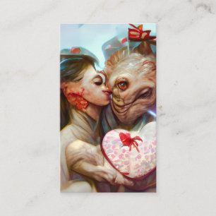 grillige buitenaardse Romance Visitekaartje