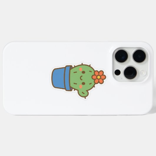 grillige cactus Case-Mate iPhone case (Achterkant (horizontaal))