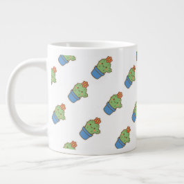 grillige cactus grote koffiekop