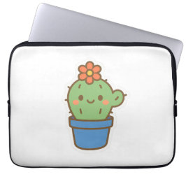 grillige cactus laptop sleeve