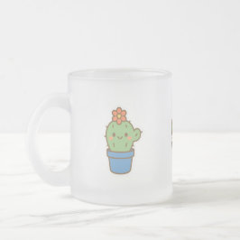 grillige cactus matglas koffiemok