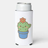 grillige cactus seltzer blikjeskoeler (Seltzer Achterkant)