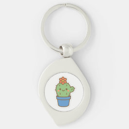 grillige cactus sleutelhanger