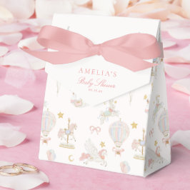 Grillige Carrousel Baby Shower Favor Doos Bedankdoosjes