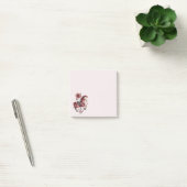 Grillige Carrousel Paard Afbeelding Post-it® Notes (Kantoor)