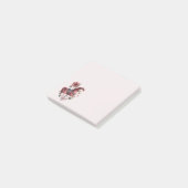 Grillige Carrousel Paard Afbeelding Post-it® Notes (Schuin)