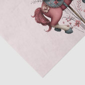 Grillige Carrousel Paard Afbeelding Tissuepapier (Detail)
