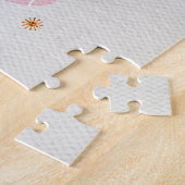 grillige  carrousel Waterverf Legpuzzel (Zijkant)