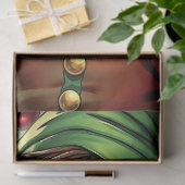 Grillige Cartoon Elf | Kerstmis Tissuepapier (Geschenk)