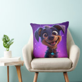 Grillige Cartoon Hond Moderne Mooie Huisdier Decor Kussen (Stoel)