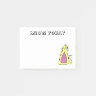 Grillige Cartoon Kat Post-it® Notes