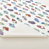 grillige Cartoon vogels gooien deken (3/4)