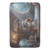 Grillige Chocolade Winkel Diorama met Wasbeer Badmat (Voorkant Verticaal)