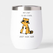 grillige coole kat (Achterkant)