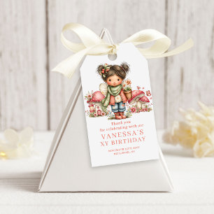 Grillige Cute Fee Verjaardag Favor Gift Tags 3 Jaa Cadeaulabel