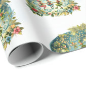 grillige dansende elfen cadeaupapier (Rol Hoek)