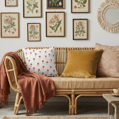 Grillige Ditsy Bloemige Boho Kinderkamer Decor Kussen