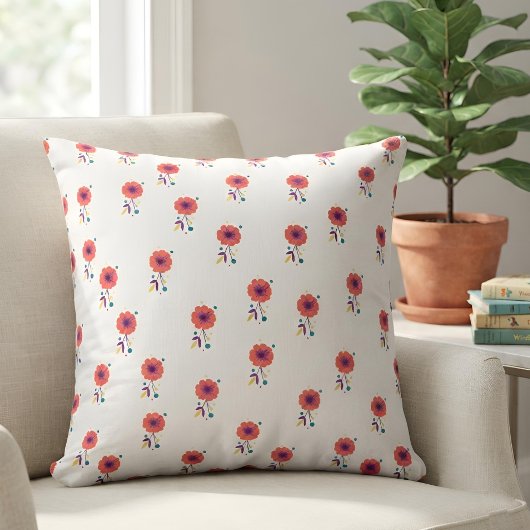 Grillige Ditsy Bloemige Boho Kinderkamer Decor Kussen