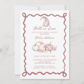 grillige doedel | Herfst in Liefde Vrijgezellenfee Kaart (Voorkant)