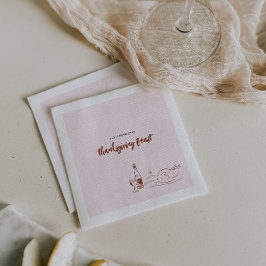 grillige doedel | Thanksgiving Dinner Party Servet