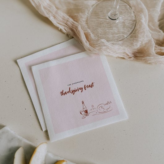 grillige doedel | Thanksgiving Dinner Party Servet